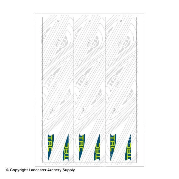 TAC Vanes Topo Arrow Wraps 5 TAC Vanes Topo Arrow Wraps - Image 4