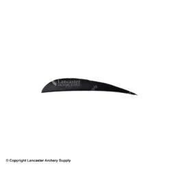 Trueflight 4" RW Round Back Feather -ArrowPro Shop 5200004 black