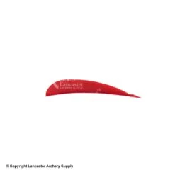 Trueflight 4" RW Round Back Feather -ArrowPro Shop 5200004 scarlet
