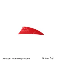 Trueflight 2" Shield Back RW HP Feather 18 Trueflight 2" Shield Back RW HP Feather -ArrowPro Shop 5200009 scarletred