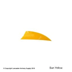 Trueflight 2" Shield Back RW HP Feather 19 Trueflight 2" Shield Back RW HP Feather -ArrowPro Shop 5200009 sunyellow