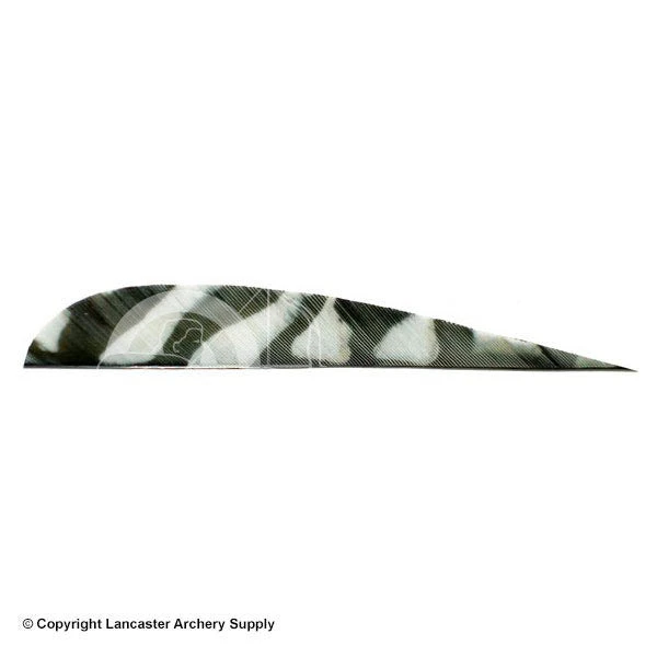 Trueflight Camo 4" RW Round Back Feather 4 Trueflight Camo 4" RW Round Back Feather - Image 2