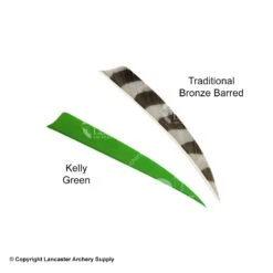 Trueflight 4" Shield Back Feathers (18 Count Combo Pack) -ArrowPro Shop 5200012 green